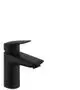 Hansgrohe-HG-Logis-Einhebel-Waschtischmischer-100-mit-Metall-Zugstangen-Ablaufgarnitur-Mattschwarz-71171670 gallery number 1